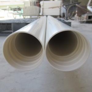 Пластмасова PVC резба Крайна тръба за кладенец за вода